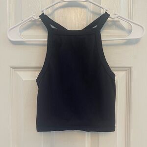 Black Wild Fable cropped tank top
